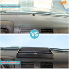 Aunginsy Center Console Dash Storage Tray Compatible with Hummer H3 2005 2006 2007 2008 2009, Car Dashboard Storage Box Organizer Holder Tray Dash Storage Insert Mounted Tray ABS Interior Accessories