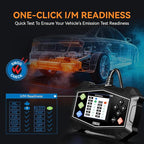 Enhanced OBD2 Scanner Diagnostic Tool - Check Engine Code Reader with Battery Tester, EVAP, Live Data, Mode 6/8, Professional