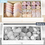 DIMJ Drawer Organizer Clothes Storage - 24 Pack Baby Dresser Organizer for Nursery Closet Organization, Fabric Drawer Organiz
