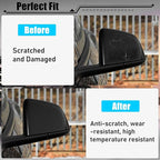 Jaronx Compatible with Tesla Model Y Side Mirror Cover Replacement 2020 2021 2022 2023 2024, Left Driver Side Black Door Wing Rearview Mirror Cover Cap for Tesla Model Y Accessories-Glossy Black