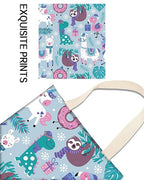 Car Trash Can, Durable Hanging Car Trash Garbage Bag, Cute Automotive Garbage Cans Organizer, Cute Snow Llama Sloth