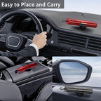 4 Pack 2026 Upgraded Safety Hammer,Safe Hammer Glass Breaker Under Water,Seatbelt Cutter Window Breaker Emergency Escape Tool
