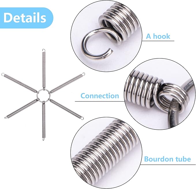 1Pair Tire Chain Tensioners, Snow Tire Chain Tighteners,Garden Tractor Tire Chain Tighteners for Riders, Snow blower