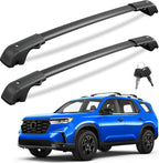 KINGGERI 300lbs Lockable Roof Rack Cross Bars Compatible with Honda Pilot 2023-2026 Sport TrailSport Touring Elite with Raised Rails (Not for LX & EX-L), Aluminum Crossbars Rooftop Racks Carrier