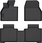 All Weather Floor Mats Fit for Subaru Solterra 2026 2025 2024 2023 Toyota bZ4X 2025 2024 TPE Rubber Liners Accessories All Season Guard Odorless Anti-Slip Floor Mats