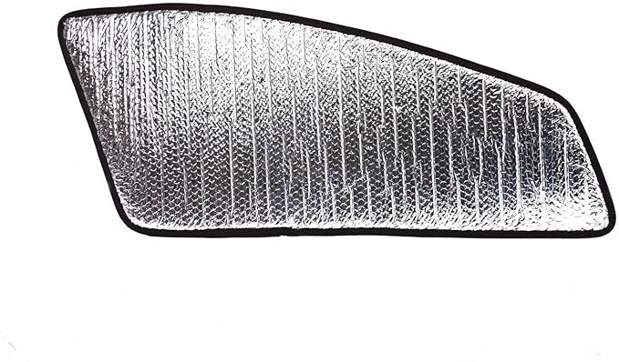 Set of 2 Custom Fit Automotive Reflective Front Seat Side Window Sunshade for 2012 2013 2014 2015 2016 2017 Honda Odyssey
