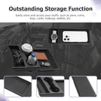 LUWU Center Console Tray Set 2023 2024 2025 2026 Hummer EV SUV Accessories Lower Storage Tray Armrest Console Organizer 2PCS