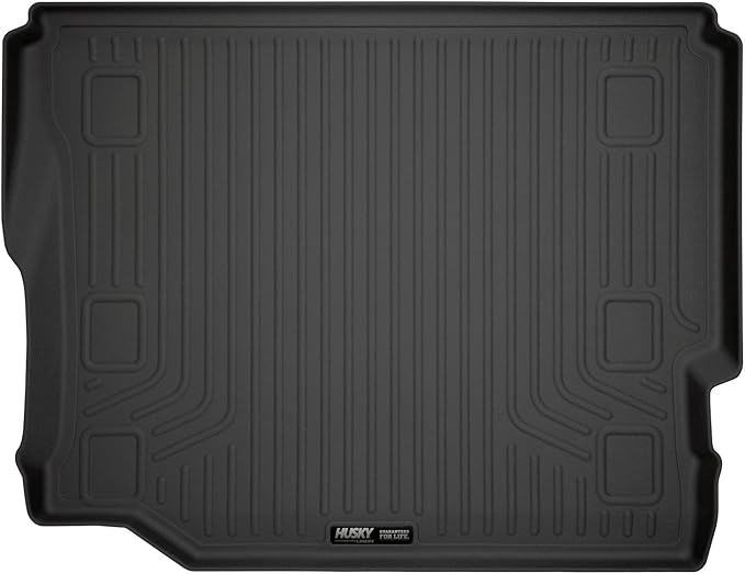 Husky Liners Weatherbeater Cargo Liner | Fits 2018-2025 Jeep Wrangler JK/JL 4-Door w/Leather Seats & Without Subwoofer | Cargo, 1-pc. Black - 20731