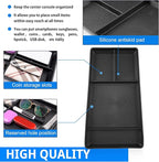 SHAOHAO 2025 2026 Pathfinder Lower Organizer Tray for 2022 2023 2024 2025 2026 Nissan Pathfinder Accessories 2022-2026 Pathfinder S/SV/SL/Rock Creek/Platinum Armrest Insert Storage Box Console Tray