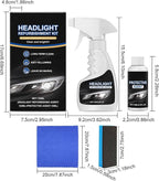 Headlight Restoration Kit, Headlight Refurbishment Spray, Car Headlamp Protective Agent, Headlamp Coating Polishing Kit for C