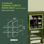 Furinno Cubicle Cube Insert, 9-Compartment Cube Organizer, Geometric Shelf Accessory, Fits into Furinno Triple Thick Cubes, I