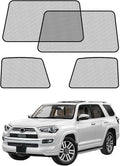Car Window Shades for Toyota-4 Runner(2011-2023),4 Pack Car Window Cover for Baby Sun Shade Blocker Breathable Mesh,Reduce UV Rays & Heat Insulation Privacy Protection for Camping, Travel, Sleep