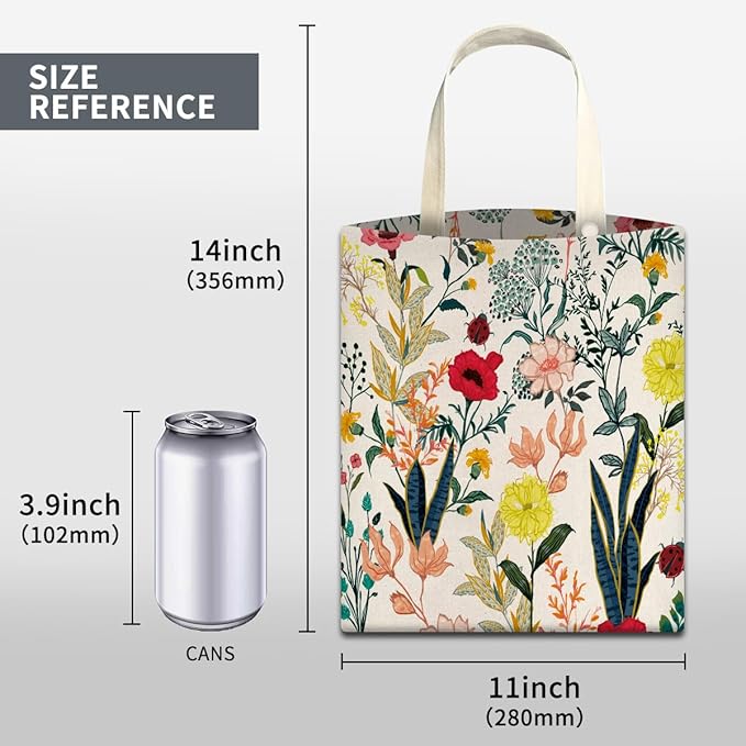 Car Trash Can, Cute Car Trash Bag, Hanging Car Organizer and Storage Bag, Trash Bin for Car Accessories, Vehicle, Travelling, Camping Cute Colorful Flowers