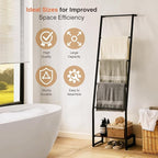 DGWJSU Blanket Ladder, 5 Tier Ladder Shelf,Wooden Blanket Ladders for Living Room and Bedroom, 5.2ft Blanket Holder Rack Farm