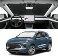 Custom Fit Windshield Sun Shade for Buick Encore GX 2020-2026, Blocks UV & Heat, Front Window Sunshade Accessorie, Easy Fold & Store Keep Your Car Cooler