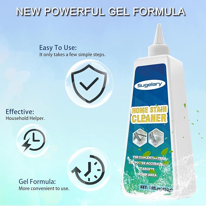 Sugelary Household Washing Machine Cleaner, Home Remover Gel for Refrigerator Strips, Grout Cleaner Best for Home Sink, Kitch
