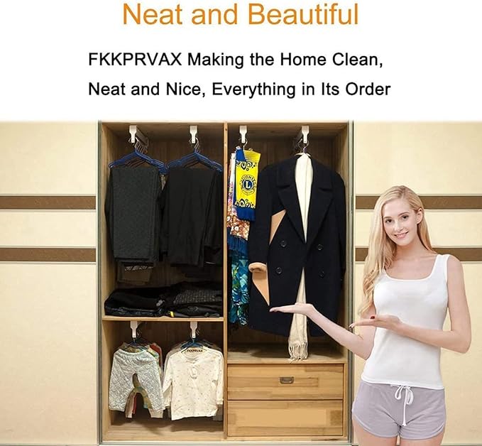 Pull Out Clothes Rail Extendable Pull Out Closet Rod - Wardrobe Pull-Out Trousers Rack, Metal Stainless Steel Extendable Ward