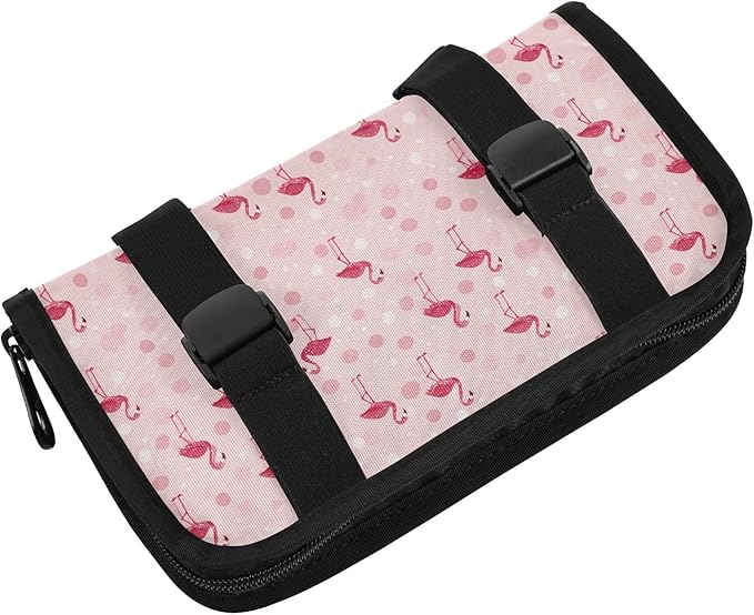 Car Tissue Holder Car Visor Organizer Tissue Box Holder for Car Sun Visor Organizer with Car Vehicle Accessories Essentials Interior for Women Men Pink Cute Flamingo Polka Dot