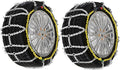 Auto Lock Snow Chains Quick Easy Installation,Tire Traction Chain for Car Pickup Trucks SUV - Set of 2 255/35R21