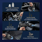 VIMALIFE 10000Pa Cordless Car Vacuum Cleaner & Air Duster