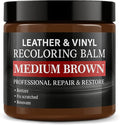 Leather Color Restorer, Leather Recoloring Balm, Scratch Remover, Leather Dye, Leather Paint, Leather Repair Kit for Furnitur
