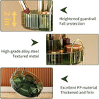 360° Rotating Makeup Organizer, Large-Capacity Skincare Make Up Storage 2 Tier Perfume Organizers Cosmetic Dresser Organizer 