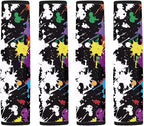 Forchrinse Splatter Painting Car Seat Belt Cover - 2 Pair,Soft Wraps Seatbelt Shoulder Strap Pad Cushion,Suitable for Cars Camera Backpack Laptop
