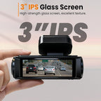 4K Dash Cam Front with Built-in WiFi, Dash Camera for Cars, 32GB Card Included, Super Night Vision Dash Camera, Loop Recordin