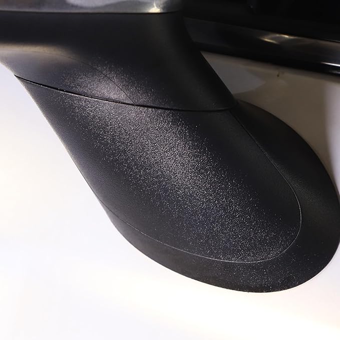 1 Pcs Side Mirror Arm Cover,Left/Right Mirror Stem Cap,Fit for Fiat 500/Fiat 500 Convertible/Abarth 595/Abarth 695 735450654 735450655 0735642839,Car Mirror Cover Housing,Replacement (Right)