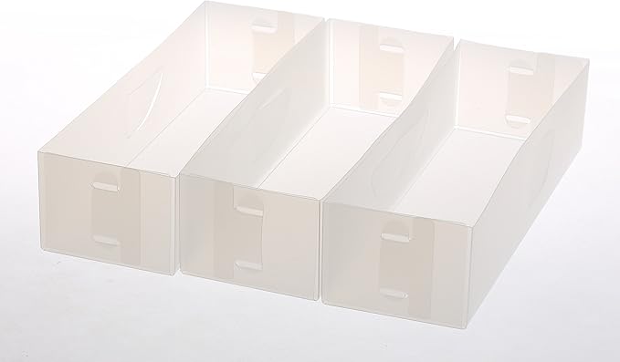 YBM HOME Closet Drawer Organizer for Underwear, Socks, Bras, Ties, Scarves, Foldable Dresser Storage Boxes (Small Drawer Orga