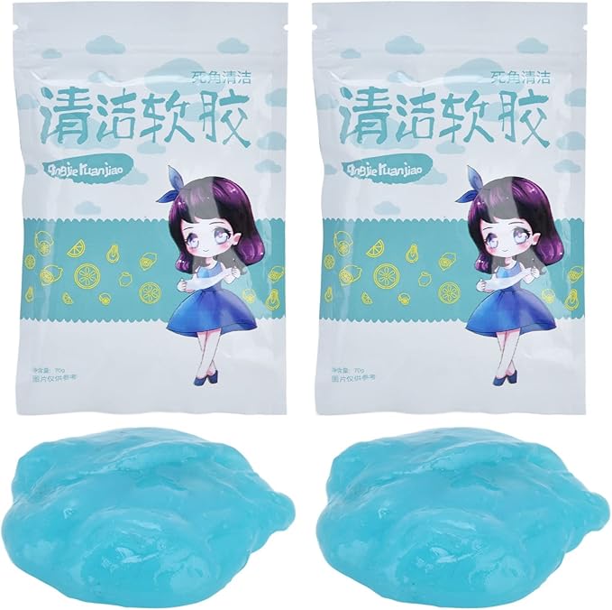 Keyboard Cleaner, Cleaning Gel Dusting Gadget Practical Portable, Car Gel Cleaner for Automotive Air Vent Mobile Phone Laptop