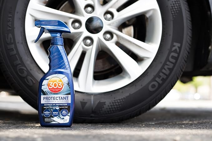 303 Products Automotive Protectant Spray - Helps Prevent Fading & Cracking, Repels Dust, Lint & Staining, Superior UV Protect
