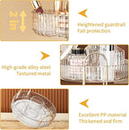 360° Rotating Makeup Organizer, Large-Capacity Skincare Make Up Storage 3 Tier Perfume Organizers Cosmetic Dresser Organizer 