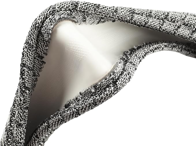 Auto Newer Breathable Steering Wheel Cover Suitable For Four Seasons，Anti-Slip Design，Odorless，Easy Carry ，Unviersal Fit for Truck SUV Sedans Vans，Interior Accessories Standard Size[14" 1/2-15"]（Grey）