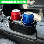 Craedli Car Center Console Cup Holder, Automotive Beverage Holder for Fixing Water Cups and Drinks, Self-Adhesive Vehicle Int