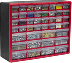 Akro-Mils 44-Drawer Plastic Drawer Storage Cabinet for Garage Organization, Bead Organizer, Building Bricks Storage, Teacher 
