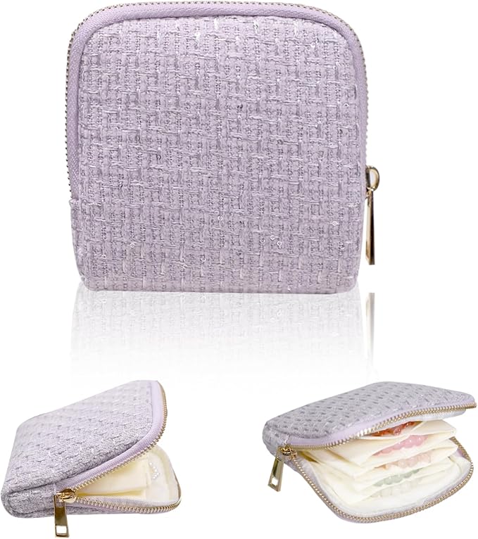 Stratalife Travel Jewelry Case - Small Jewelry Organizer for Bracelets Necklace Healing Crystal, Portable Earring Ring Organi