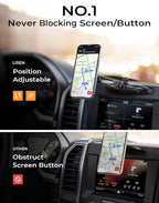 LISEN for MagSafe CD Phone Holder for Car Mount [Angle Adjustable] Magnetic Phone Holder for iPhone Magsafe Car Mount CD Slot Hands Free CD Player Phone Mount for iPhone 15 Pro Max Plus Galaxy Kits