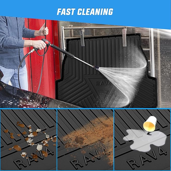 Nilight Cargo Mats for Toyota RAV4 2019 2020 2021 2022 2023 2024 2025,All Weather Protection Heavy Duty Cargo Liners