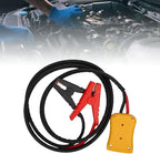 KIMISS Car Battery Jump Cable 8AWG Silicone Wire Heat Proof Automotive Jump Start Cable for SUVs Light Trucks (5.9FT)