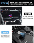 for 2-in-1 Cup Holder Insert&Wireless Charging Mat TPE Materials Compatible with 2024-2026 Chevy Traverse