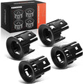 A-Premium 4-PC Front Inner and Outer Parking Assist Sensor Retainer Bezels Compatible with Ram Models - 1500 2019-2024
