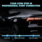 Medium Cut Polish - 17.6 Bottle for Swirl Marks & Light Scratch Removal - Safe Car Paint Polishing Compound - Use by Dual Action Polisher or Hand - All Clear Coats