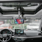 Suptig Suction Cup Mount, Car Camera Mount for Phone, Gopro, Canon, Nikon, Sony, Digital Cam, DJI Action 5 Pro, Insta360 X5/X4/X3, Insta360 Ace Pro, Suction Cup Camera Mount