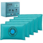 100g Rechargeable Desiccant Pack of 5,Silica Gel Desiccant Packets,Moisture Absorbers for Storage Bins, Suitcase,Gun Safe,