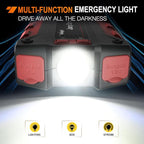 Nilight 1000A Car Battery Jump Starter for Up to 6.0L Gas & 4.0L Diesel Engines 12V Portable Jump Start Booster Pack Jump Box with Jumper Cables DC Output and LED Light