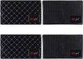 Sticky Dash Pad (4 Pack), Removable and Traceless Car Dashboard Mat with Heat Resistant, Sticky Non-Slip Dashboard Gel Pad fo