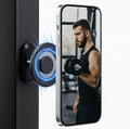 Magnetic Phone Holder for Gym, 360° Rotation Adjustable Strong Magnets, Gym Accessories, Phone Mount to Metal Surfaces, Gym Essentials for Men and Women