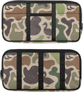 Ducks Camo Car Visor Organizer Keep Tidy Car Sun Visor Storage Bag with Big Zipper Pocket Card Holder Universal Fit for Most Cars SUV