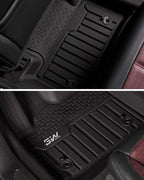 3W Floor Mats Fit for 2024-2025 2026 Chevrolet Chevy Equinox EV (Non Fuel), TPE All Weather Custom Fit for Chevrolet Equinox EV (Non Fuel) Accessories 1st and 2nd Row Full Set Car mats